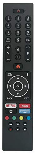 RC43135P RM-C3245 VINABTY Ersetzte Fernbedienung Fit für JVC Hanseatic LED Smart TV 50H500UDS SRC-4311 30108042