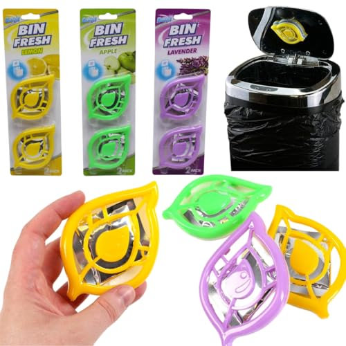 Citystores® DT Bin Freshener Apple, Lavender, Lemon Kitchen Dustbin Scent & Odour Neutraliser 2pk (Random Sent)