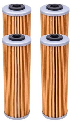 DECTER Filtro Aspirazione Aria Moto per CFMoto 800MT 800 MT per Touring Sport 2022-2023 CF800-5 Moto Sostituzione Filtro Olio Griglia di Aspirazione del Filtro dell'Aria Filtro Aria per Moto(4Pcs)