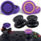 PlayRealm Lot de 2 rallonges de joysticks anti-chute et 4 poignées de pouce pour manette Xbox Series et Xbox One Violet