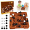 Track Logic Board Spiele, 4 Gewinnt Logic Road Brettspiel, Vier Gewinnt Spin Brettspiel, Logik-Schachbahn-Brettspiel, Gesellschaftsspiel für Kinder ab 3 Jahren, Klassisches 4-in-Einer-Reihe-Spiel