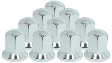 PROMOLINK 32mm LKW Radmutterkappen Radschraukappen Radbolzen Felgenkappen Radkappen (40, Länge)