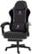Dowinx Gaming Stuhl, Ergonomischer Gamer Stuhl aus PU-Leder mit Lendenwirbelstütze, PC-Stuhl mit verbreiterter Rückenlehne, Belastbar bis 150 kg, Lila