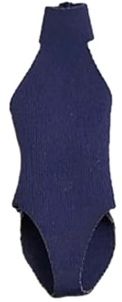 Hellery 1:12 Actionfigur Outfit für Damen, Badeanzug für Puppen Im Maßstab 6 Zoll, Blau