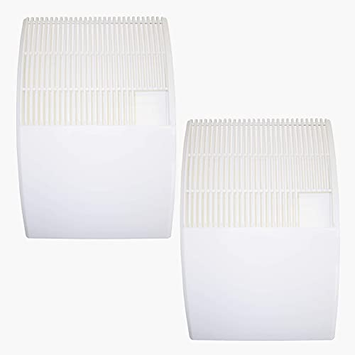 A1649 Lot de 2 humidificateurs d'air à fixer au radiateur + 8 inserts en non-tissé spéciaux pour pièces jusqu'à 20 m²