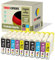 TONER EXPERTE 10 XL LC1000 LC970 Druckerpatronen kompatibel für DCP-130C 135C 150C 260C 330C 350C 357C 540CN 560CN 750CW 770CW Fax-1355 1360 1460 2840C MFC-235C 240C 440CN 465CN 5460CN