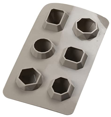 BITZ Ice Cube Tray Diamond Grey