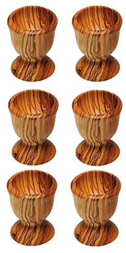 Collection Kremers 6X Olivenholz Eierbecher