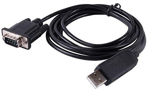 Skywatcher Goto Control Teleskop ASCOM EQMOD Serielles Kabel PC USB auf DB9 Stecker Mount Cable mit FTDI FT232R Chip Comatilbe für HEQ5pro AZEQ5 AZEQ6 EQ6-R