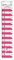 Prym 610737 Love Handmaß, Kunststoff, Pink, 24.5 x 5 x 0,02 cm