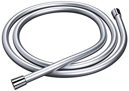 CHRIS BERGEN | Brauseschlauch mit Metalloptik | Duschschlauch MADE IN GERMANY | verschiedene Längen (125 cm - 150 cm - 175 cm)