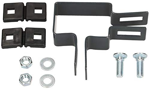 KOTARBAU® Collier de serrage d'angle rectangulaire - 60 x 40 mm - Pour poteaux de clôture - Anthracite