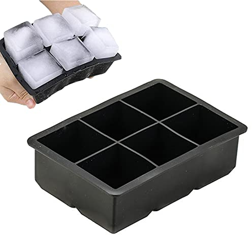 HIOD Eiswürfel Silikon Cube Maker Form Kuchen Pudding Schokoladenformen Leicht Zu Entfernen Eiswürfel