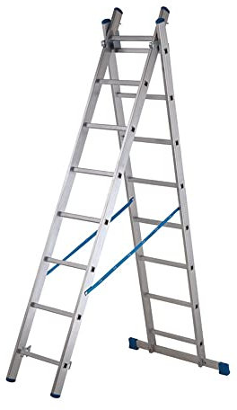 2-Section 2-Way 2 X 8 Aluminium Combination Ladder