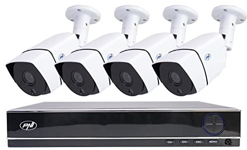 Videoüberwachungsset AHD PNI House PTZ1300 Full HD - NVR und 4 Außenkameras 2MP Full HD 1080P