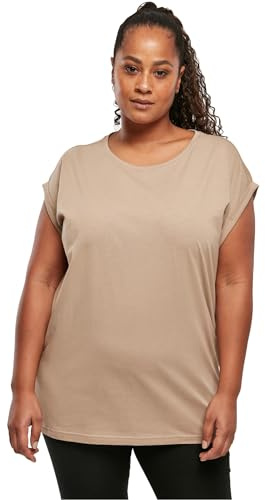 Urban Classics Ladies Extended Shoulder Tee Frauen T-Shirt lila