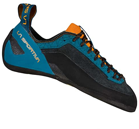 LA SPORTIVA M Finale Blau - Leistungsfähiger technischer Herren Kletterschuh, Größe EU 47 - Farbe Space Blue - Maple