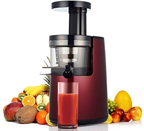 Spremiagrumi Macchina per succo crudo 150W Separazione del succo di scorie Macchina commerciale per frutta e verdura Macchina per il latte di soia 40 giri / min 1000 ML 2539,816,2 cm (rosso (corrisp