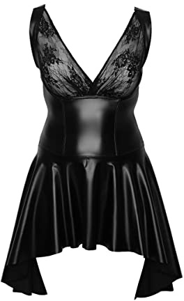 Noir Kleid-27182271081 Schwarz 5XL