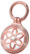ONEONTA Airtag Porte Clé | Porte Clef Airtag - Metal Etui Airtag - Etui de Protection for Airtag - Support Airtag Anti-Chute et Anti-Rayures pour Chien, Chat, Enfant, Porte, Or rose