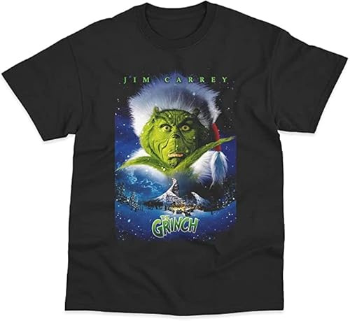 The Grinch Movie Poster Inspired Printed T-Shirt