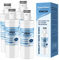 Finest Filters LT1000P Refrigerator Water Filter and Air Filter, Compatible with LG LT1000P, LT1000PC, MDJ64844601, Kenmore 46-9980, 9980, ADQ74793502, ADQ74793501 and LT120F (4 Pack)