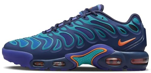 Nike Men's Air Max Dn Sneaker, Midnight Navy/Total Orange-dusty Cactus, 12 UK