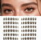 LANKIZ Manga Cluster Cils individuels marron Extensions de cils DIY Faux cils naturels