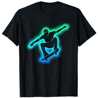 Skaten Skateboarder Skater Kinder Herren Jungen Skateboard T-Shirt