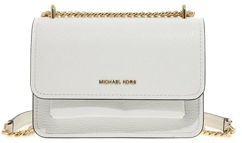 Michael Kors Women Sm Xbody Hand Bag, Optic White