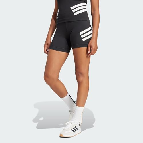 adidas Damen Strumpfhose Future Icons Three Stripes Biker Short