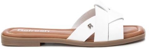 REFRESH - Sandalia Mujer Blanco - Calzado Cómodo y Versátil - Moda casual - Modelo 17280405 (Talla 37)