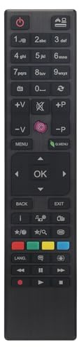 ALLIMITY Fernbedienung Kompatibel mit High One TV HI4300UHD HI4802FHD HI4001UHD-VE-2 HI4901UHD-VE-960845 HI5502UHD-959812 HI3200HD-955816