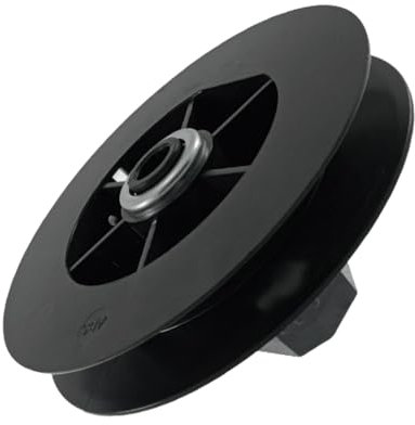 IdeaGenesis - Disco Persiana para Cintas de 18mm | Polea de Persianas para ejes 40mm | Disco con Rodamiento de Persiana | Recambios y repuestos (Cinta 18mm con rodamiento, 120X40)