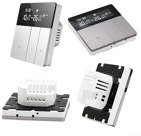 Wired Connection Compatible Digital Heater Controller designed to operate seamlessly within water heating systems effectively (i8HGB 16A)