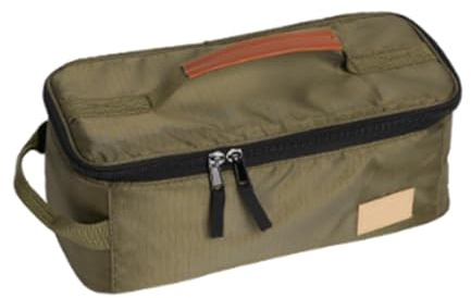 Uqezagpa Borsa leggera di grande capacità picnic gadget da viaggio portando fuori doccia box campeggio Storage Bag Outdoor Tablewares Camping Tablewares, Verde militare, Taglia unica