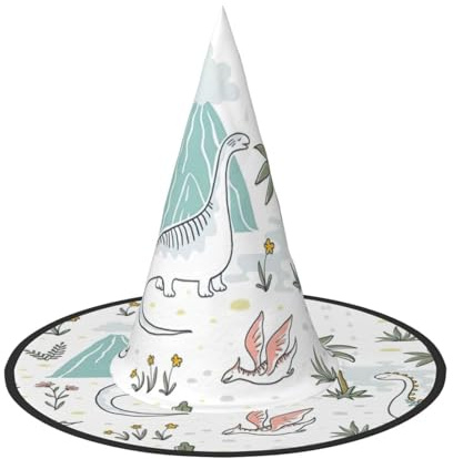 VCzsdff Dinosaurier-Hut für Halloween-Partys, leicht, 33 cm hoch