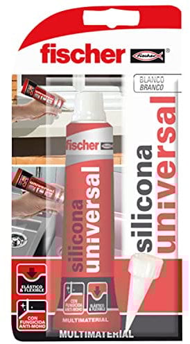 fischer silicona, Blanca, Formato bote bricolaje