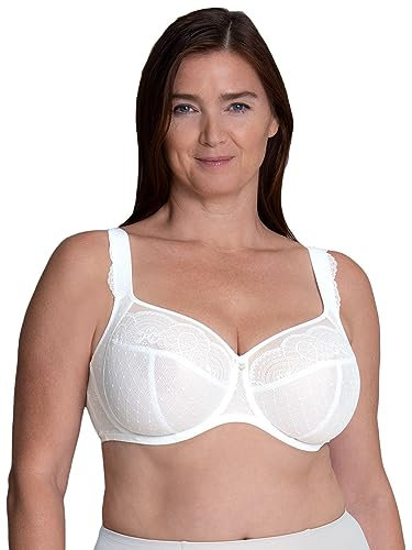 Rosa Faia Selma 5365 Reggiseno con Ferretto Non Imbottito, Bianco, 6H Donna