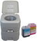 BB Sport Campingtoilette 20l Starter-Set Optional: Sanitärflüssigkeiten und Reinigungsspritze tragbare Chemietoilette, Campingtoiletten Varianten:WC + 2 x 5 L