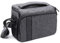 vhbw Kamera-Tasche kompatibel mit Olympus Pen E-PL1 Canvas grau/schwarz