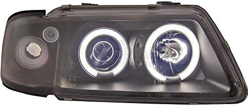 Set Scheinwerfer A3 8L klarglas/schwarz Angel Eyes H1+H1 1038846