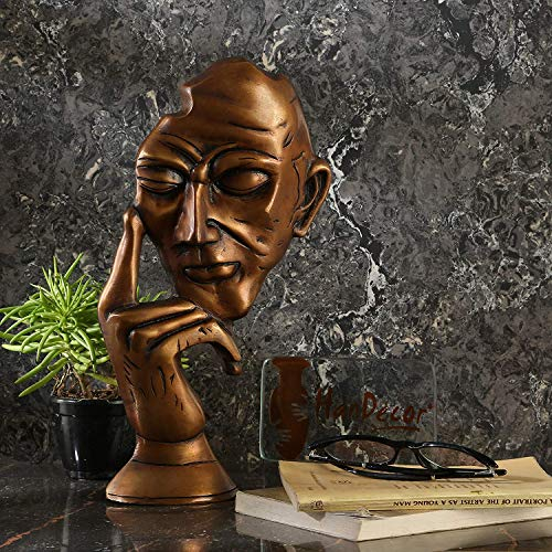 Riesiger Korb AM5 – Zwei Schnurrbärte The Thinking Man Decor Messing Schaustück