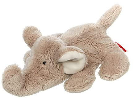 SIGIKID 42592 Mini Elefant Cuddly Gadgets Mädchen und Jungen Babyspielzeug empfohlen ab Geburt grau