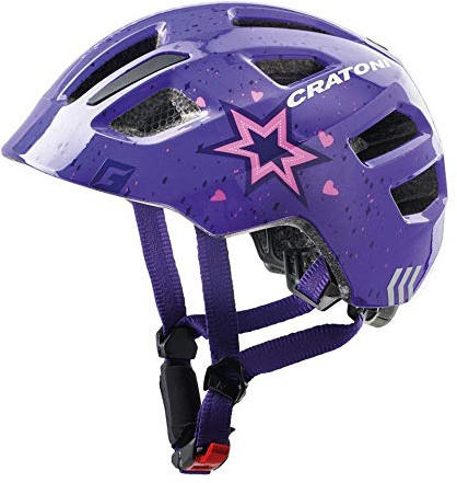 Cratoni Kinderhelm Maxster lila Glanz