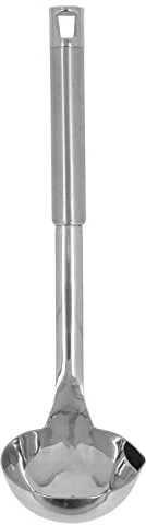 31,5 x 9cm Cuchara Separadora de Grasa, Cuchara de SeparacióN de Sopa, Acero Inoxidable Sopa Grasa Separador de Aceite, Separador de Grasa para Alimentos con Salsa, para Cocinar Grasa, Salsa y Espuma