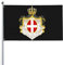 Stemma dell'Ordine Militare di Malta 3x5ft Patio Garden Flag Decorazione per interni Bandiera stampata su un lato