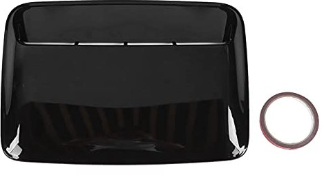 Griglia di Aspirazione Dell'aria del Cofano, Copertura della Presa D'aria del Cofano Universale per la Ristrutturazione della Sostituzione della Modifica Dell'automobile (Nero lucido)