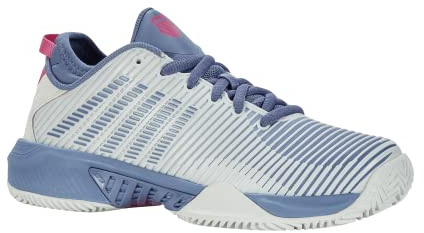 K-Swiss Damen Sandplatz - Tennisschuh Hypercourt Supreme HB Weiß/Blau