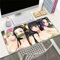 PUrar Mouse Pad, Demon Slayer Anime, XXL Mouse Mat, Non-Slip Rubber Base, for Computers, Gamers, Offices, Home and Laptops